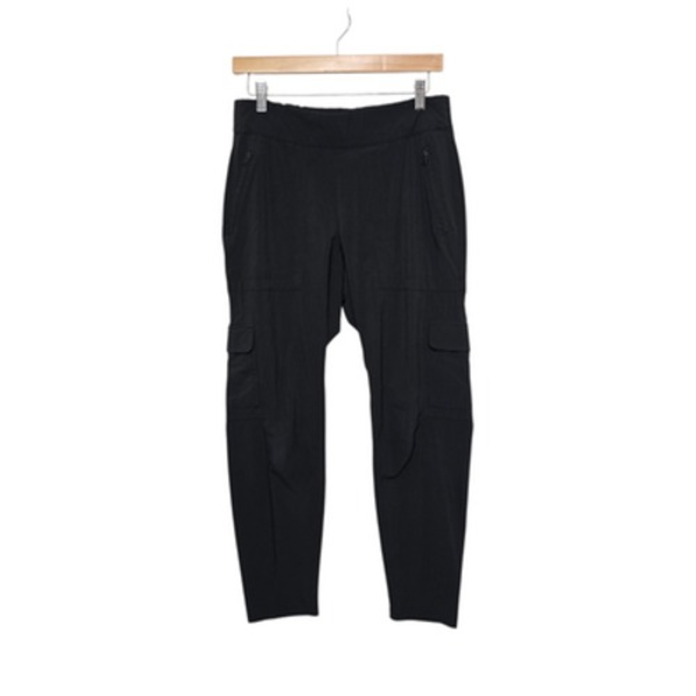 Athleta Pants Womens 8 Black Cargo Pocket Jogger Stretch Athletic Outdoor Casual